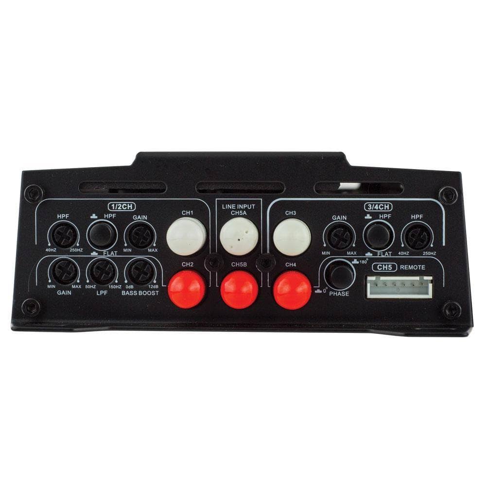 2000 Watts Max 5-Channel Amplifier O366433