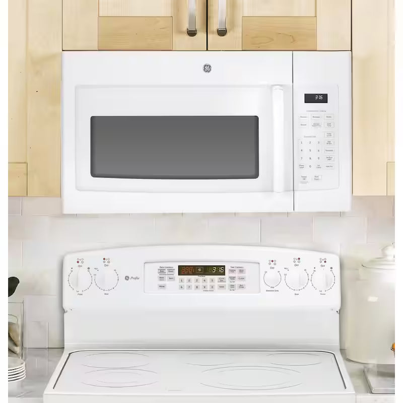 1.6 cu. ft. Over-the-Range Microwave in White L96596