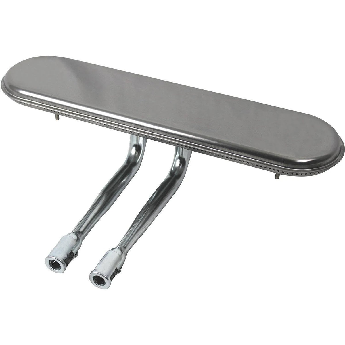 Stainless Steel Propane Gas Grill Head on Stainless Steel Pedestal Cart J5692