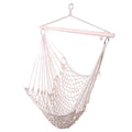 Beige Hanging Rope Air/Sky Chair Swing X58780