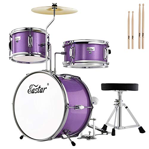 3-Piece 14 inch Junior Drum Set with Bass Tom Snare Drum J172205