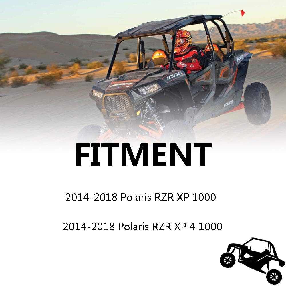 UTV Front Half Windshield Scratch Resistant Heavy Duty Windscreen Pack of 2 A453858