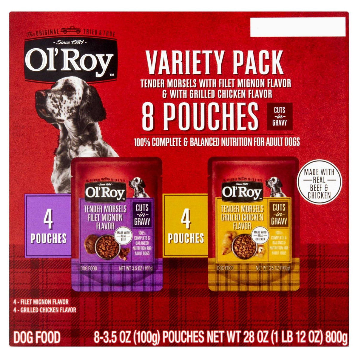 Wet Dog Food Variety Pack P200