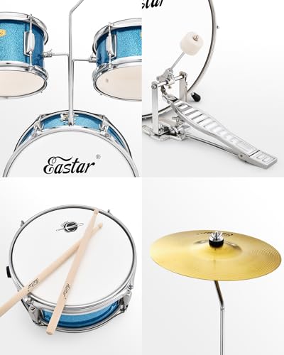 3-Piece 14 inch Junior Drum Set with Bass Tom Snare Drum J172205