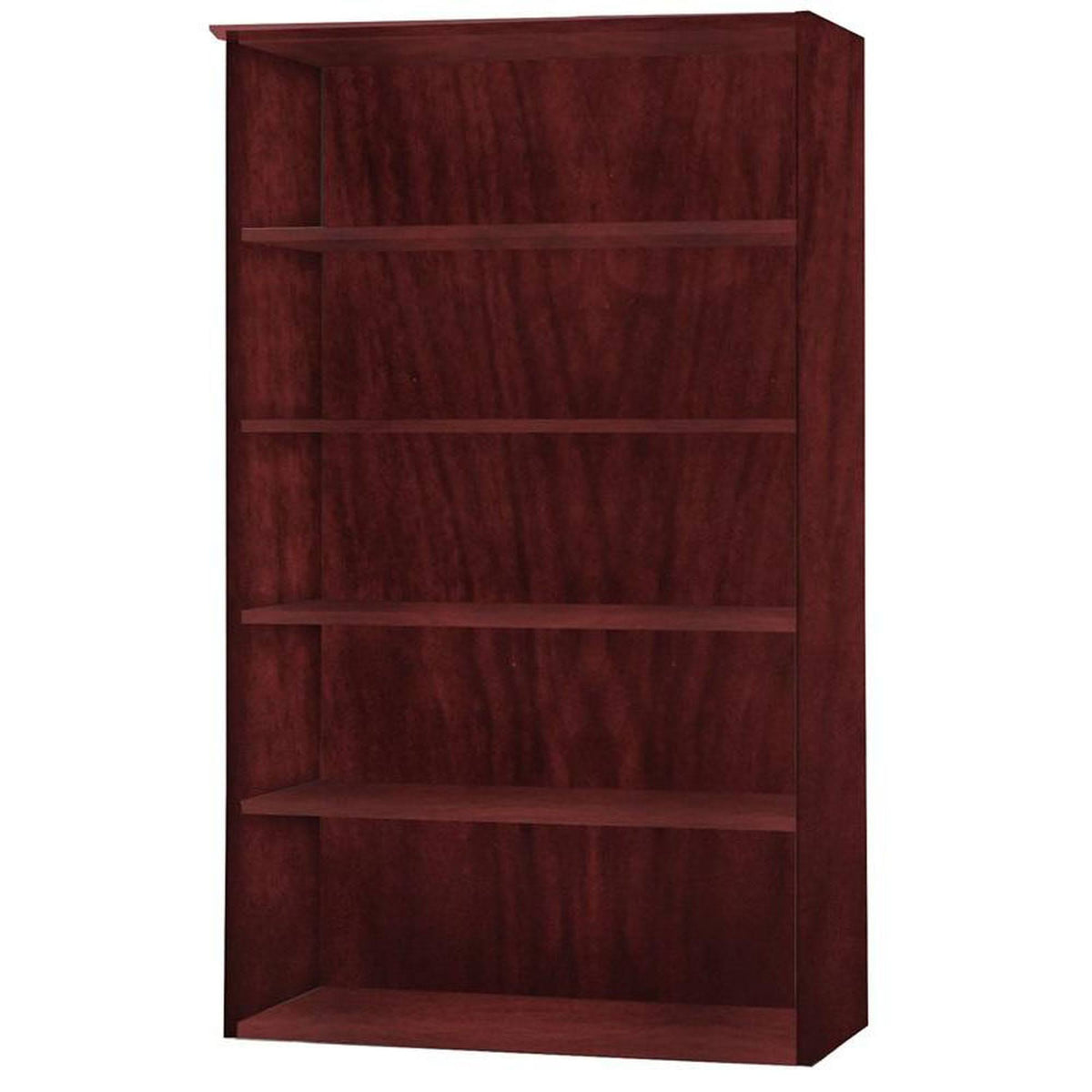 5-Shelf Bookcase, Mahogany T28911