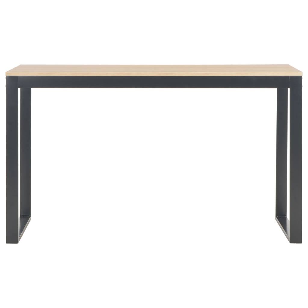 Black and Oak Computer Desk W710