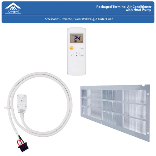 12,000 BTU PTAC Air Conditioner with Remote E9412