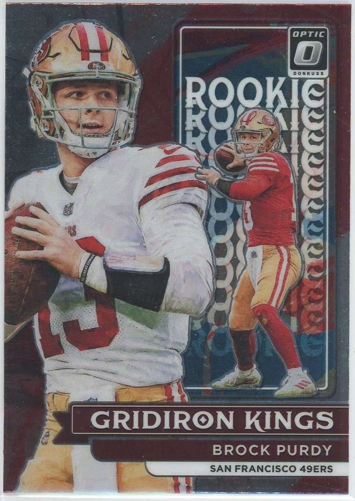 Brock Purdy Gridiron Kings Rookie Card V130