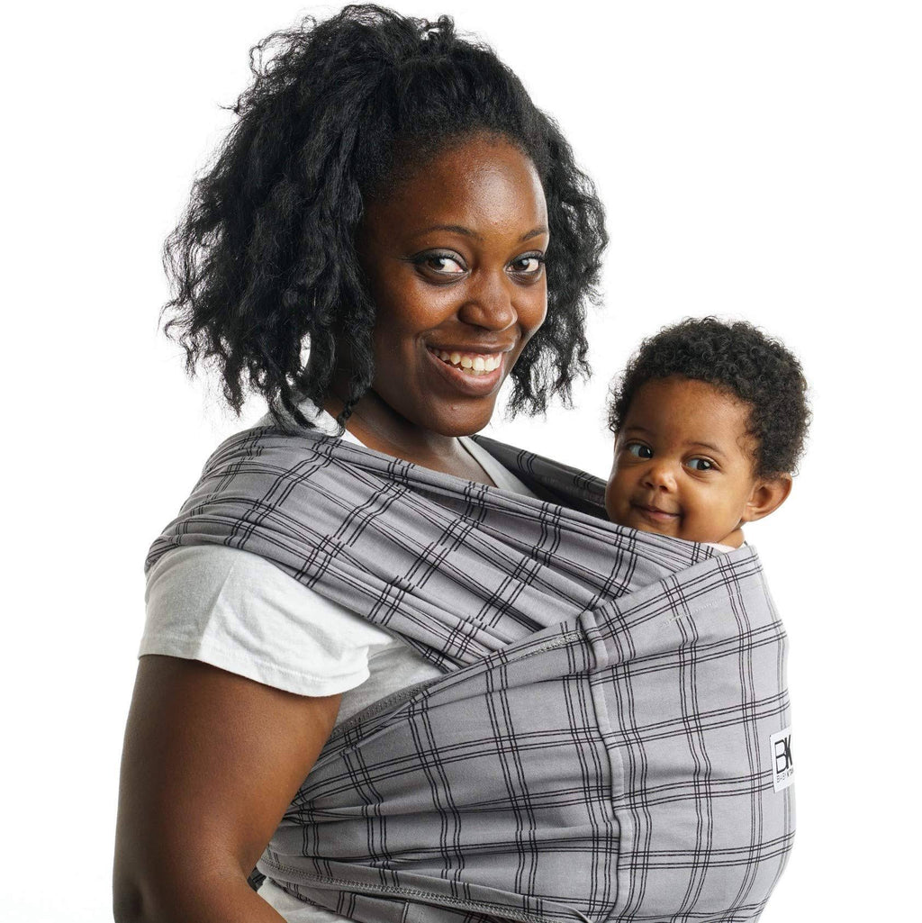 Gray Print Baby Wrap Carrier F867