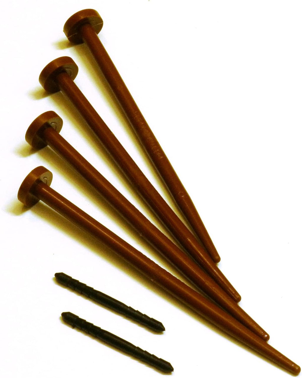 Brown Recycled Rubber 4ft Lawn Edging (6pc Box) A89835