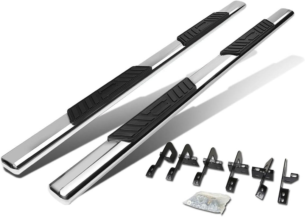 5 Inches Oval Stainless Steel Side Step Nerf Bar Running Board A3758