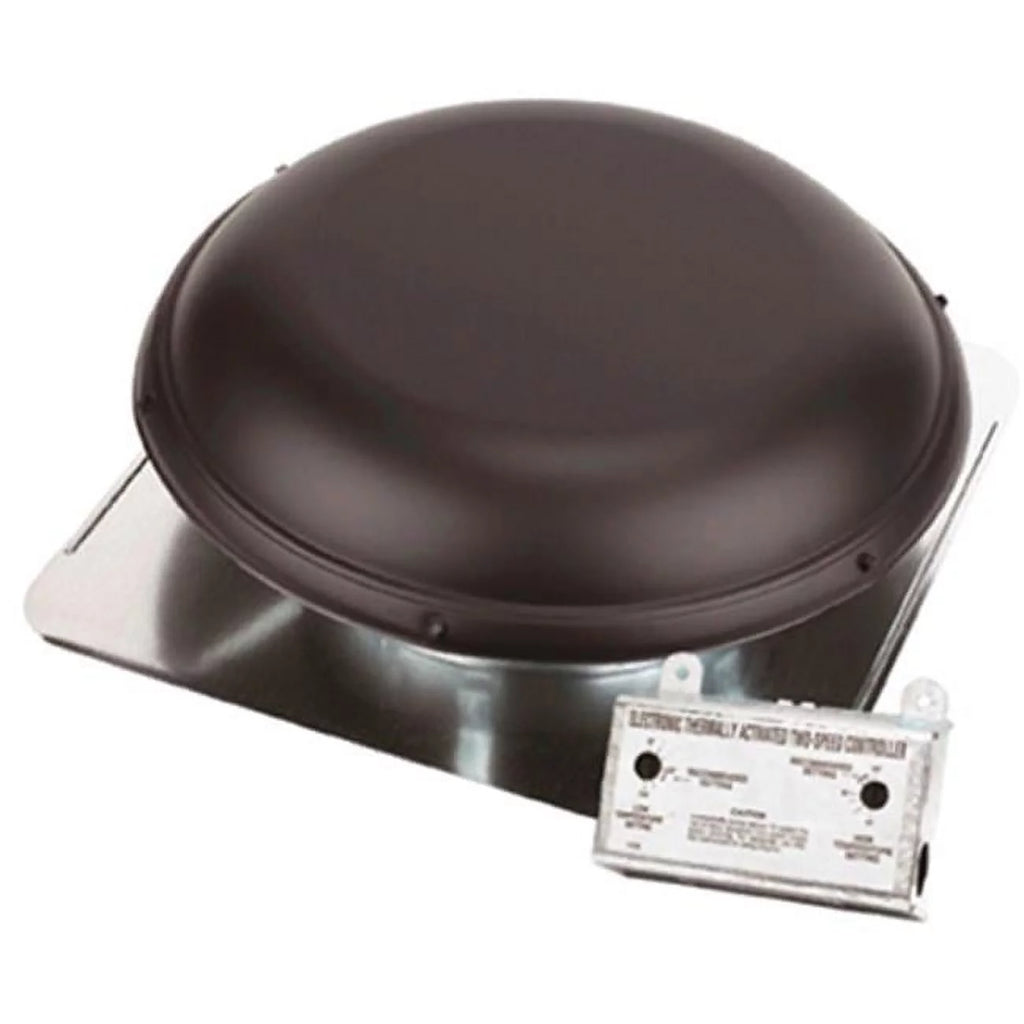 Brown Roof Mounted Metal Power Attic Ventilator J828