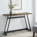 Reclaimed Barnwood Console Table M18317
