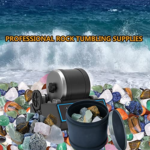 3 LBS Rock Tumbler Grit Set - 4 Step Tumbling Media O567343