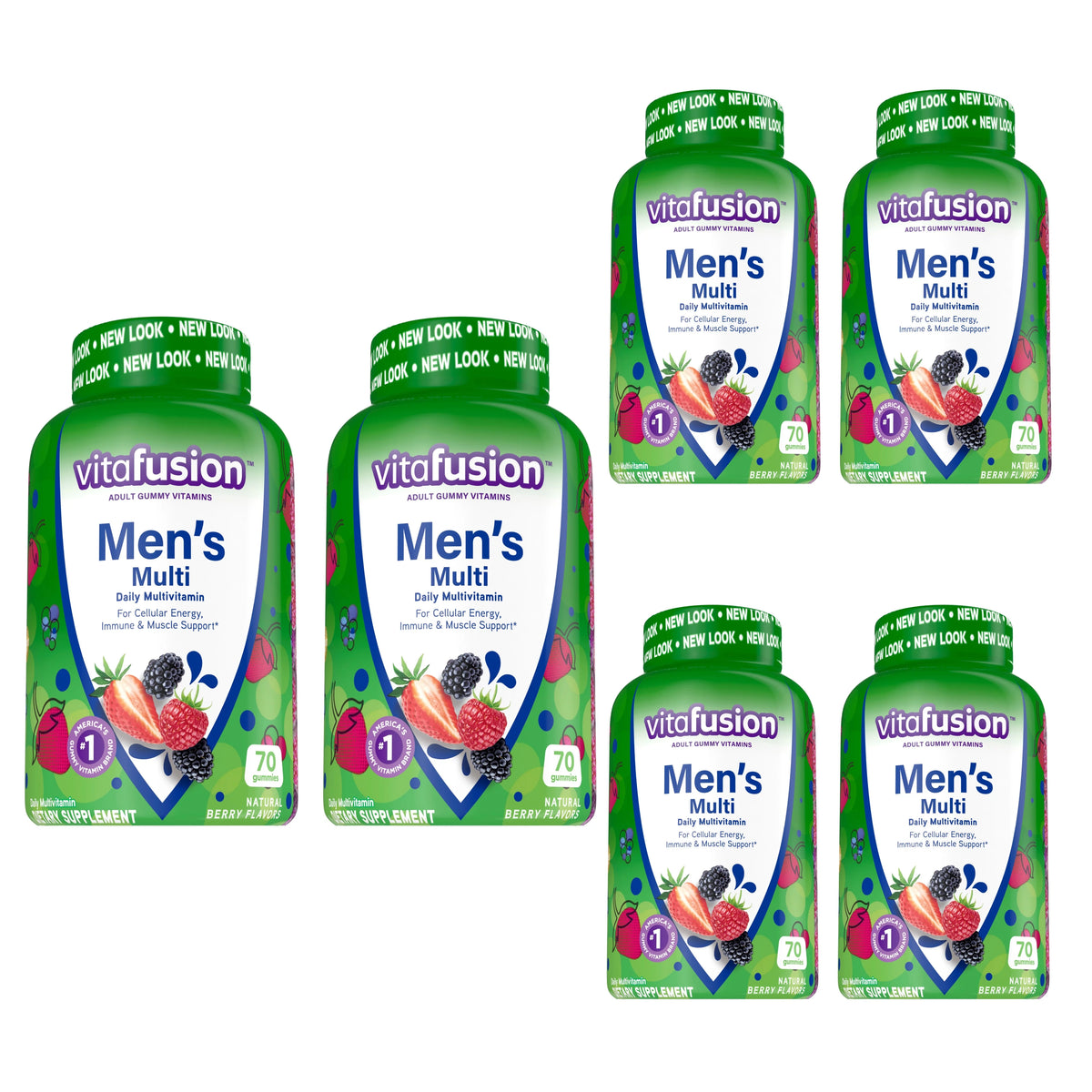 70 ea Pack of 6 Multivitamin Gummy Z9900