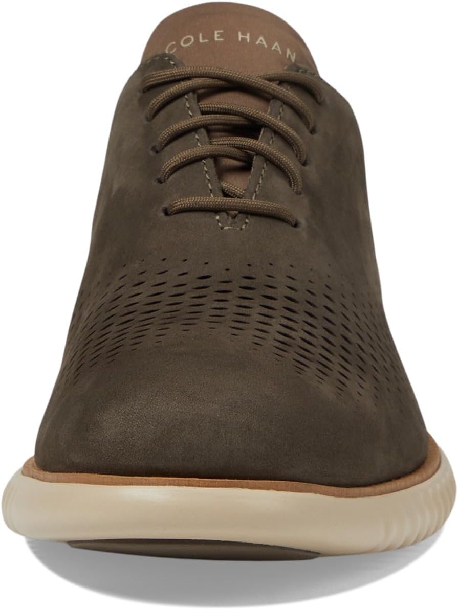 Deep Olive Nubuck Oxford Lined E191291