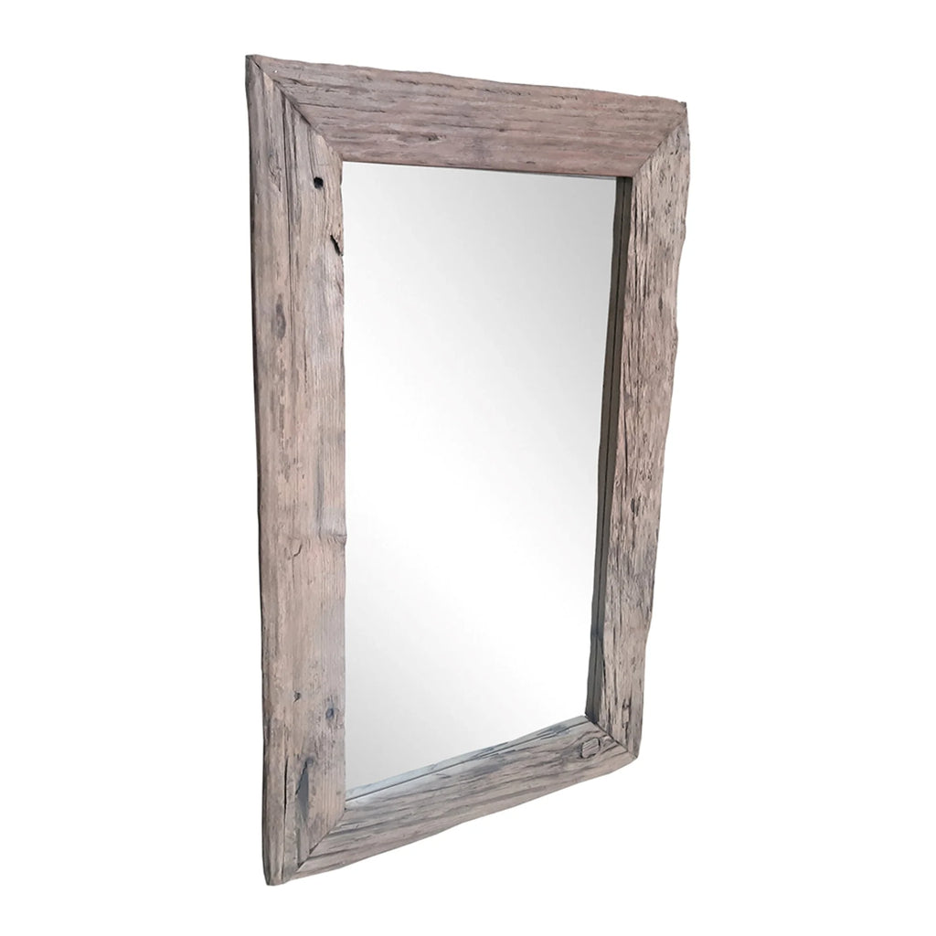 Rustic Rectangular Wall Mirror F2941