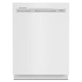 White Front Control Dishwasher with Stainless Steel Tub J325521