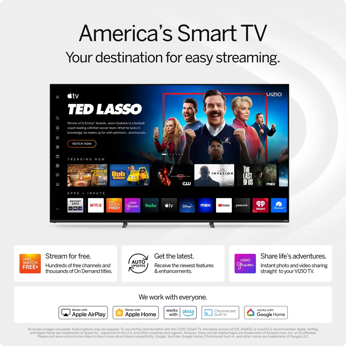 43 Class 4K UHD LED Smart TV X8698