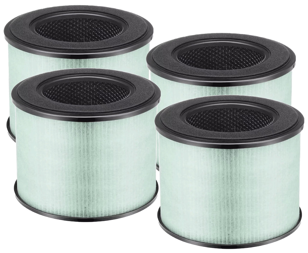 3-in-1 HEPA Air Filter Replacement, 4 Packs I257