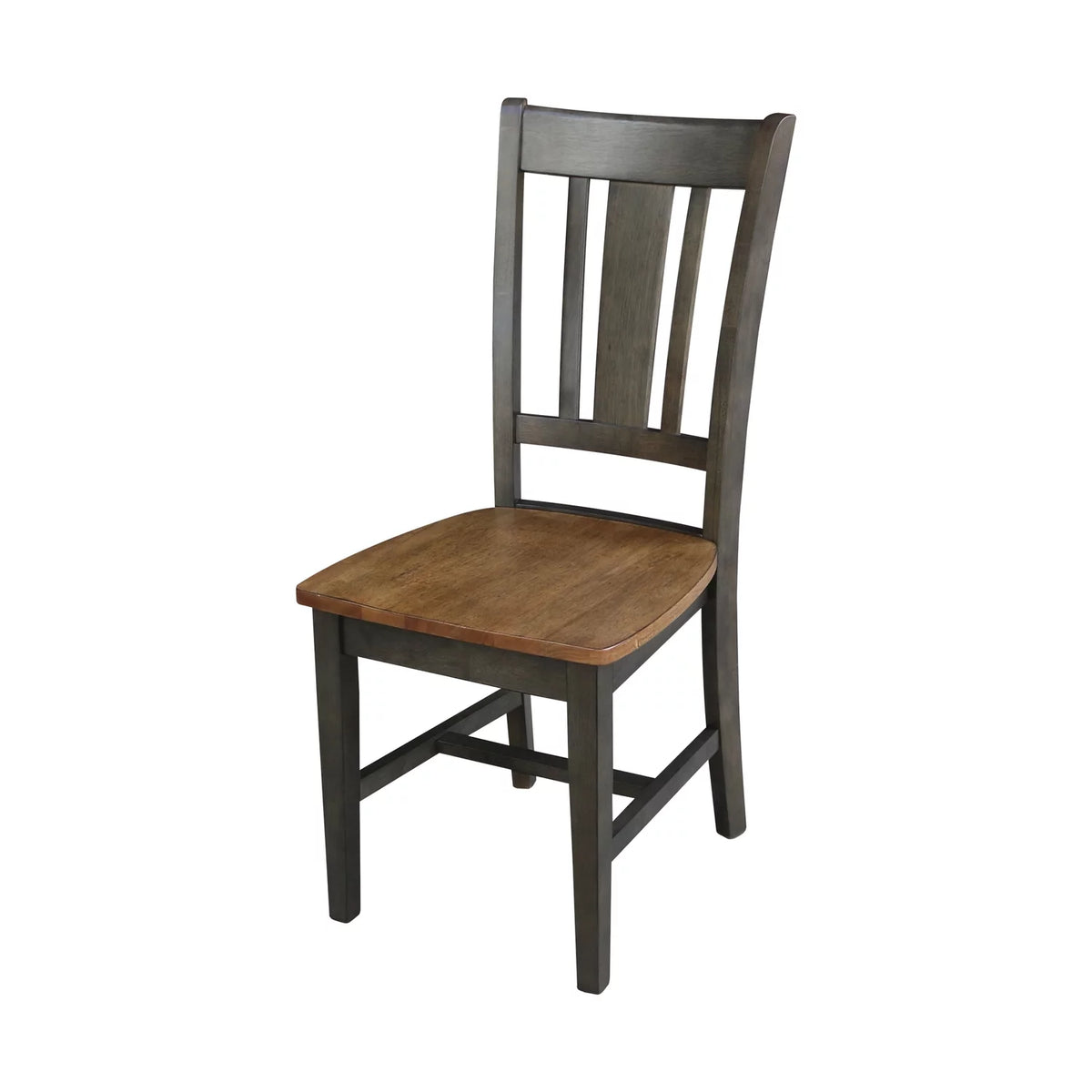 36" Round Wood Extension Dining Table With 4 Chairs X89826