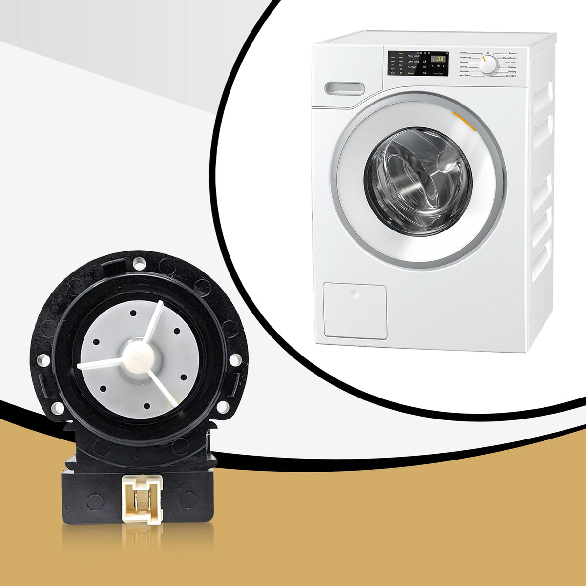 Washing Machine Drain Pump Replacement E15359