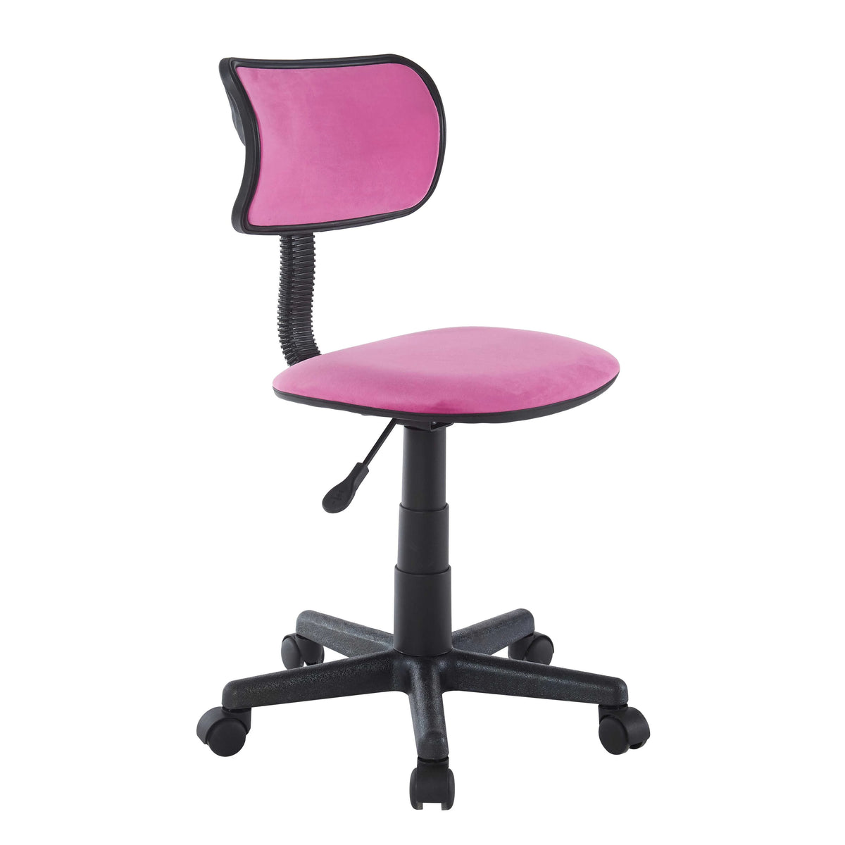 Pink Crushed Velvet Swivel Chair X911
