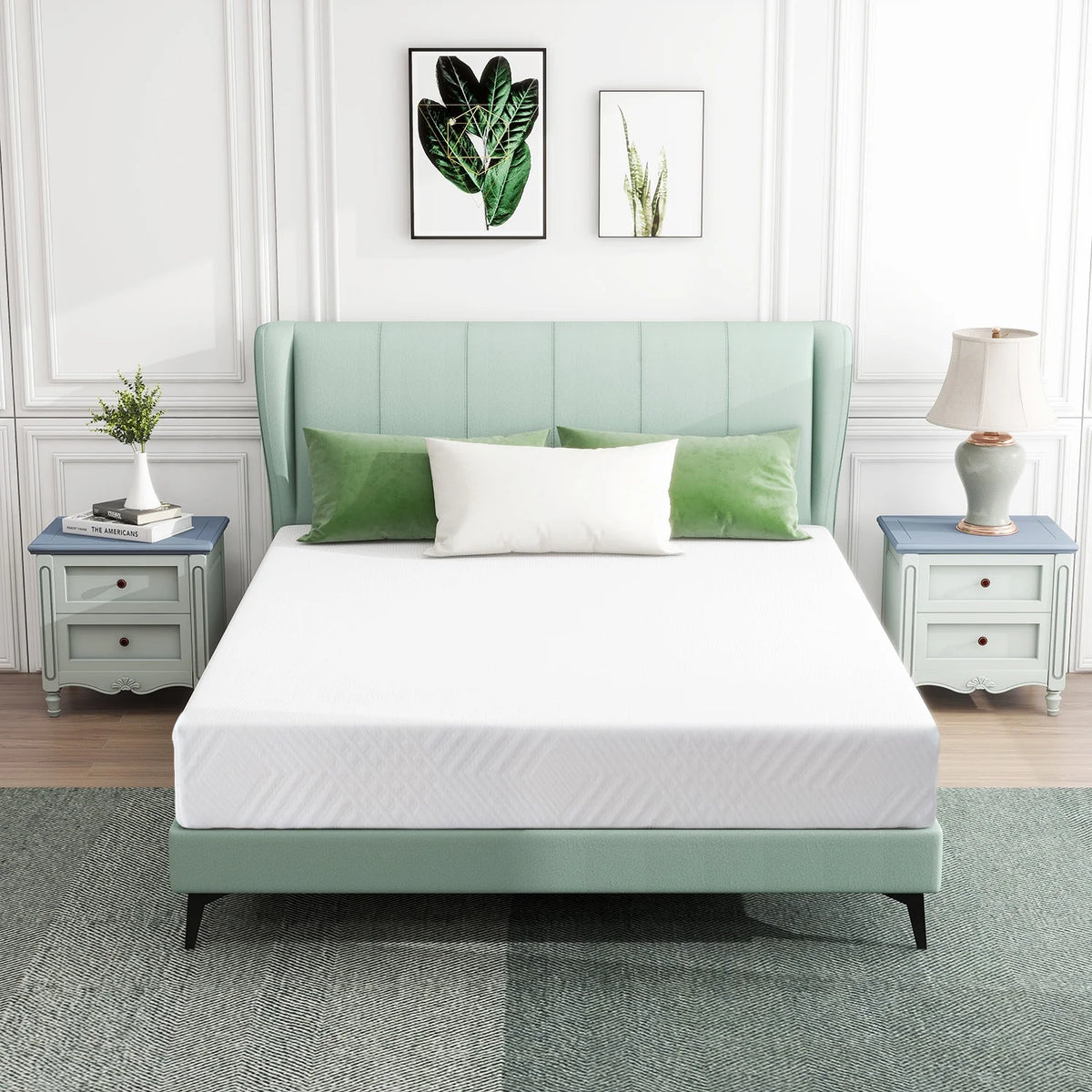 10" Cooling Gel Memory Foam Queen Mattress I4375
