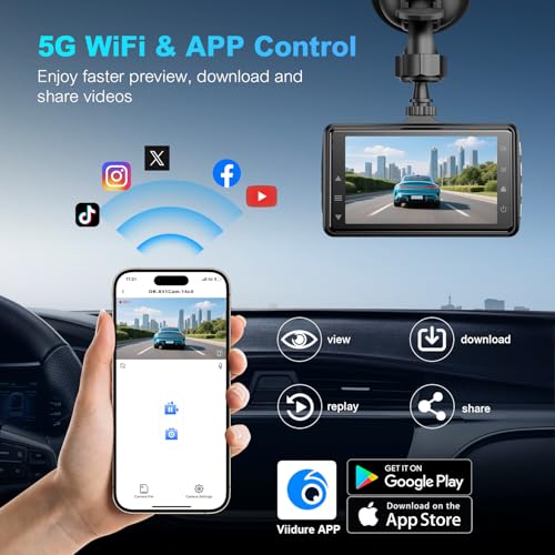 1080P FHD Dash Cam with 32G SD Card H92624
