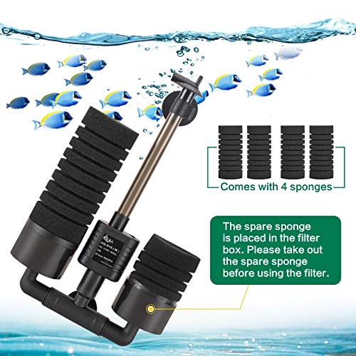 3W/5W Submersible Foam Sponge Filter U20712