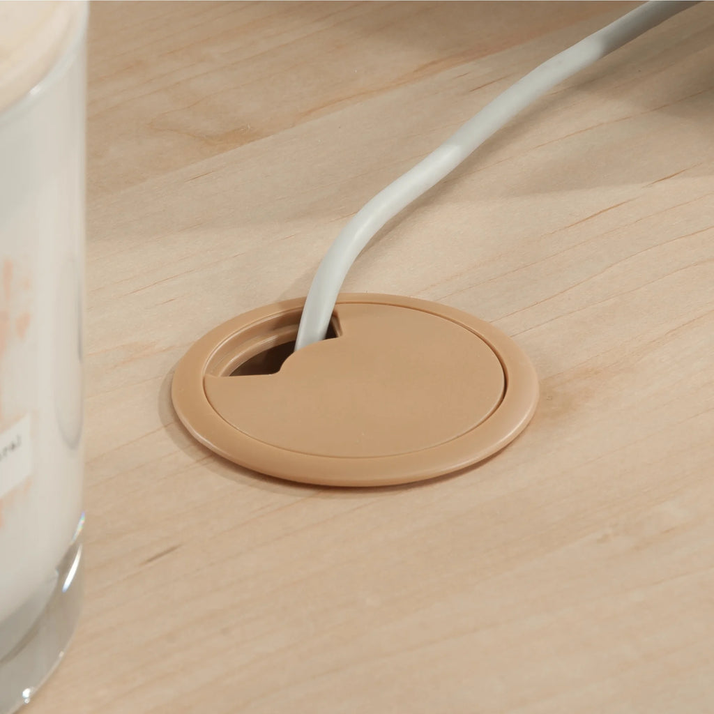 L-Desk in Natural Maple Finish U67957