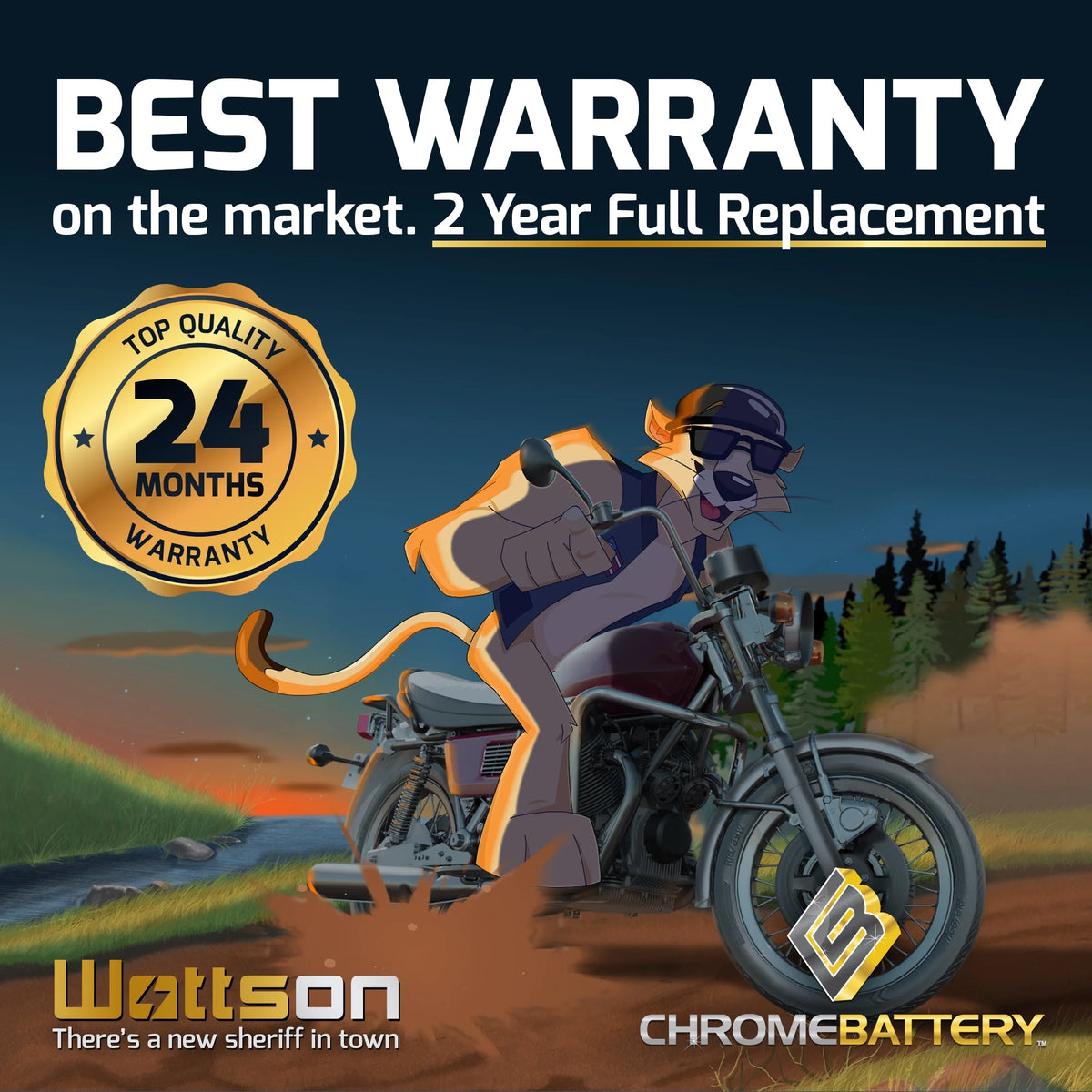 12 Volt 14 Ah 190 CCA Motorcycle Battery V231