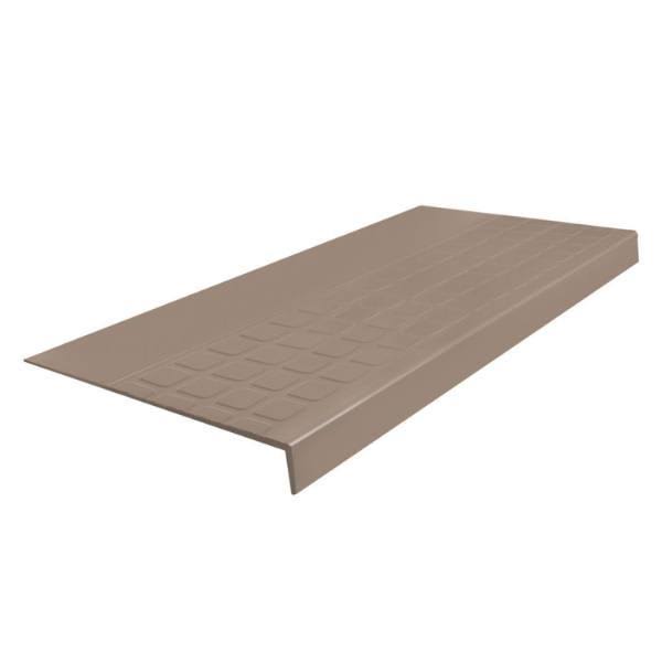 Fawn Square Rubber Stair Tread U76289