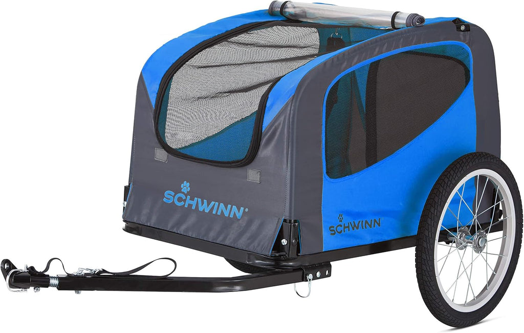 Folding Pet Bike Trailer with Quick Release Wheels M861706