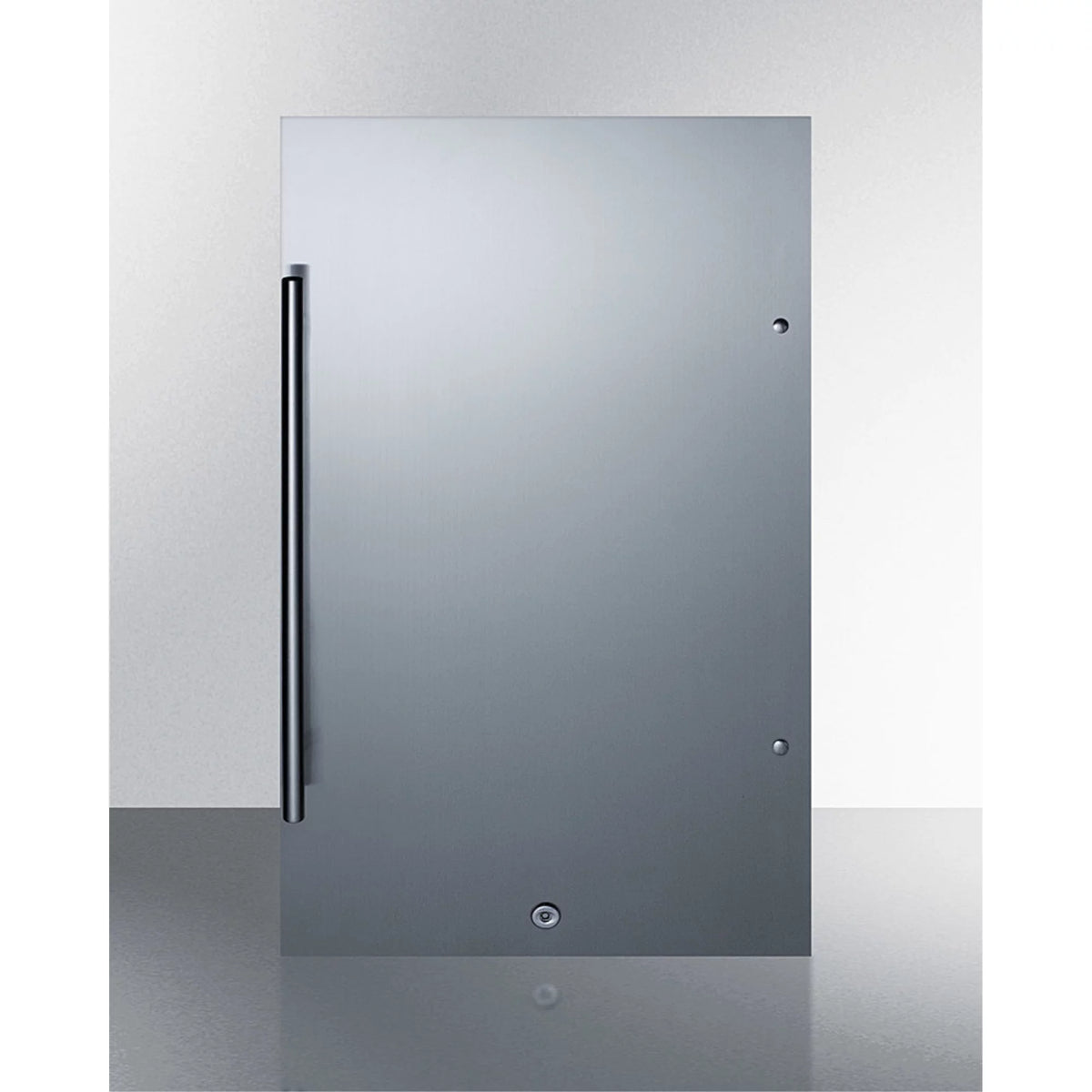 ADA Compliant 19" W All-Refrigerator with Stainless Steel Door and Lock O104315