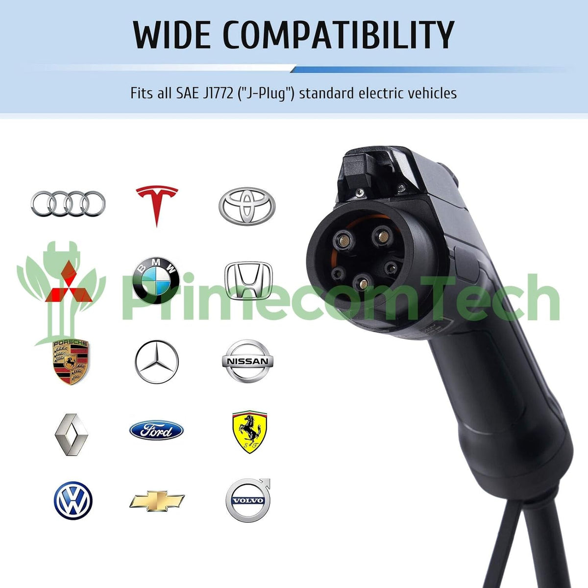 Level 2 Electric Vehicle Charger with 50Ft Cable I983