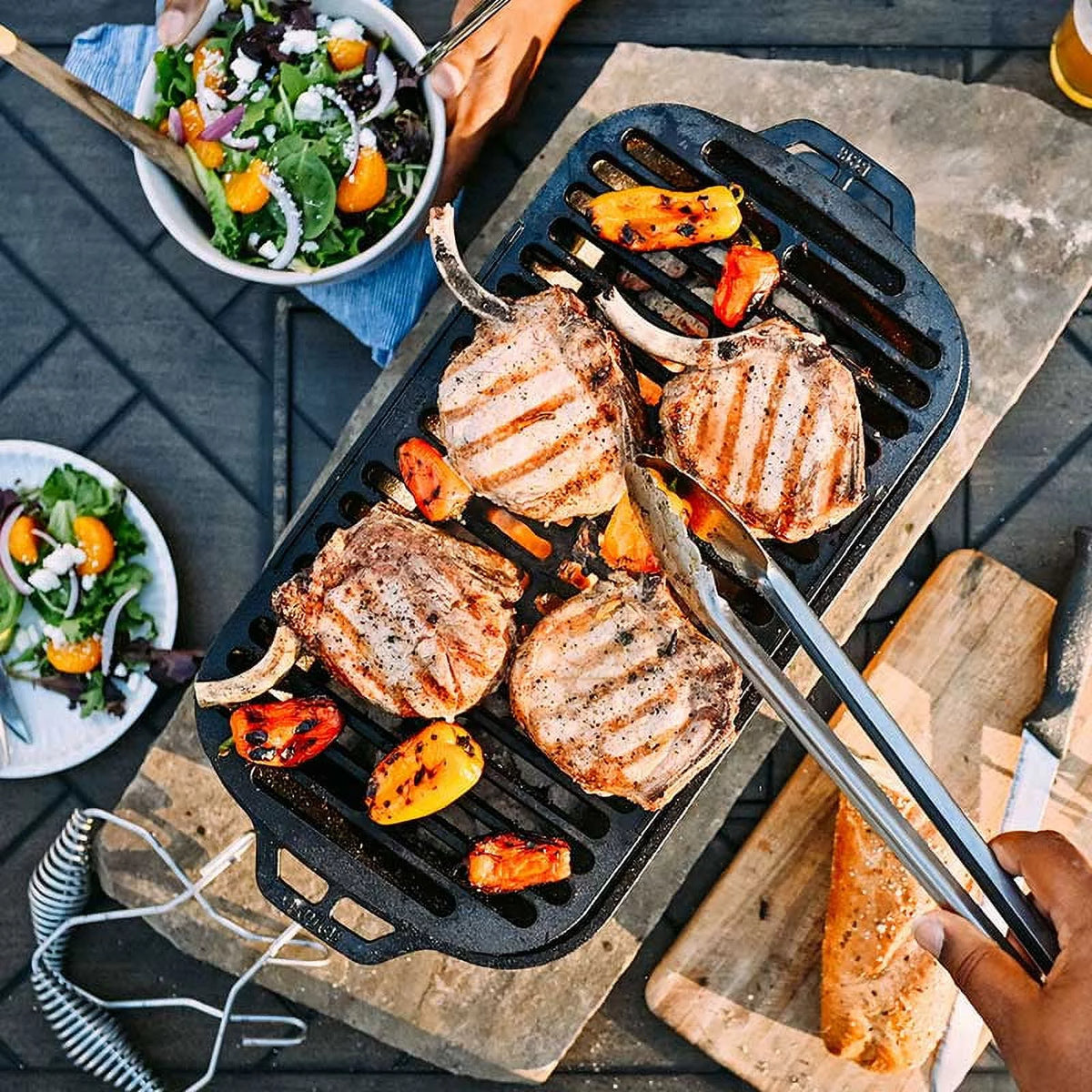 Cast Iron Charcoal Grill E6529