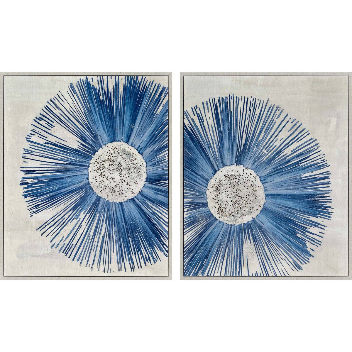 Blue Burst Set of 2 C732