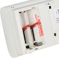 6 Pack White Battery Operated Carbon Monoxide Detector Alarm X8341