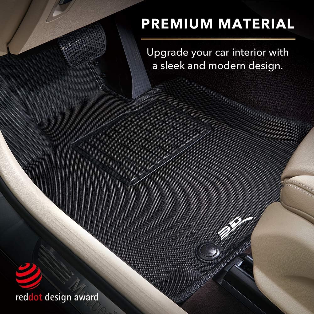 All-Weather Floor Mats Custom Fit Car Floor Liners Black Q827