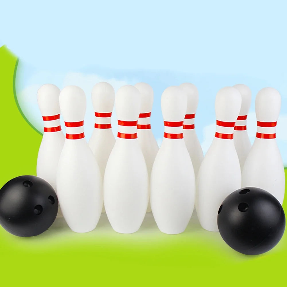 12Pcs/Set Toddler Kids Bowling Game Set Outdoor Indoor Sports Toy B889