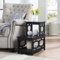 Black Storage End Table G55380