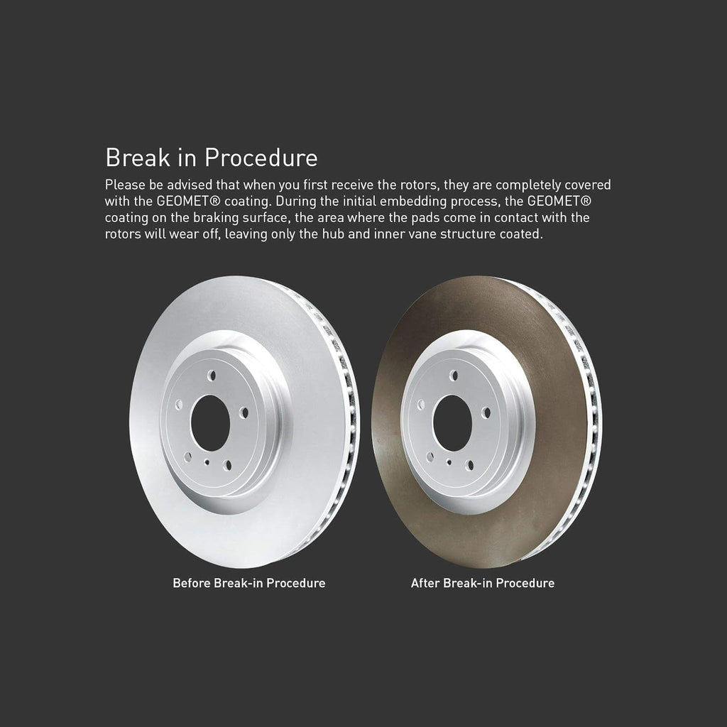 Carbon Brake Rotors with Pads and Hardware Kit Q938661
