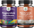 Magnesium Glycinate Capsules and Mushroom Complex Capsules J1330