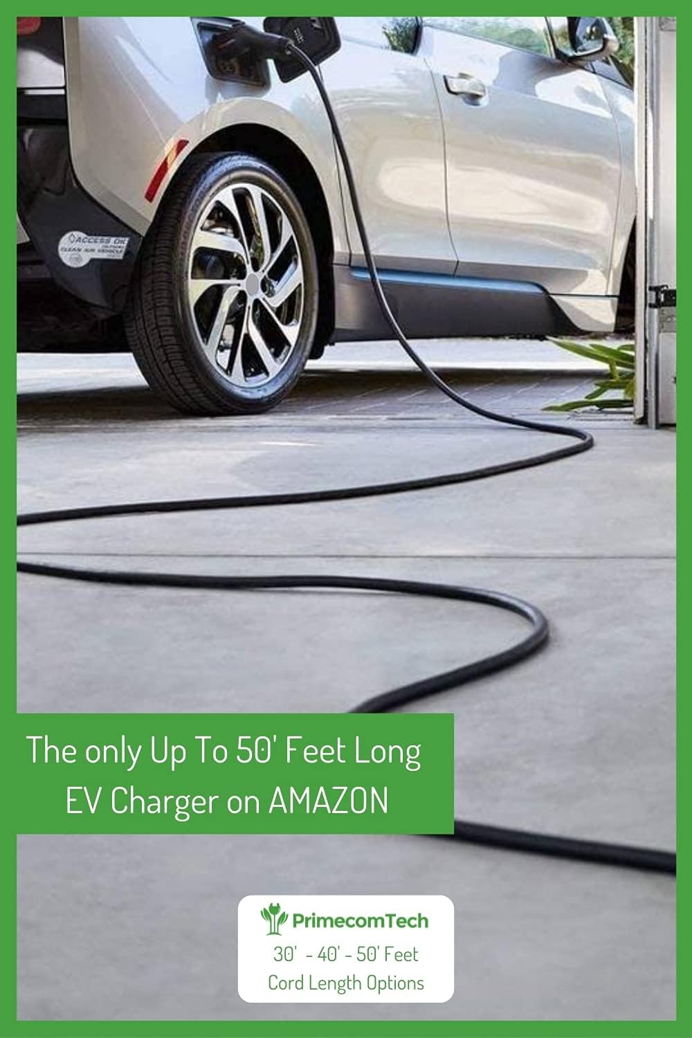 Level 2 Electric Vehicle Charger with 50Ft Cable I983