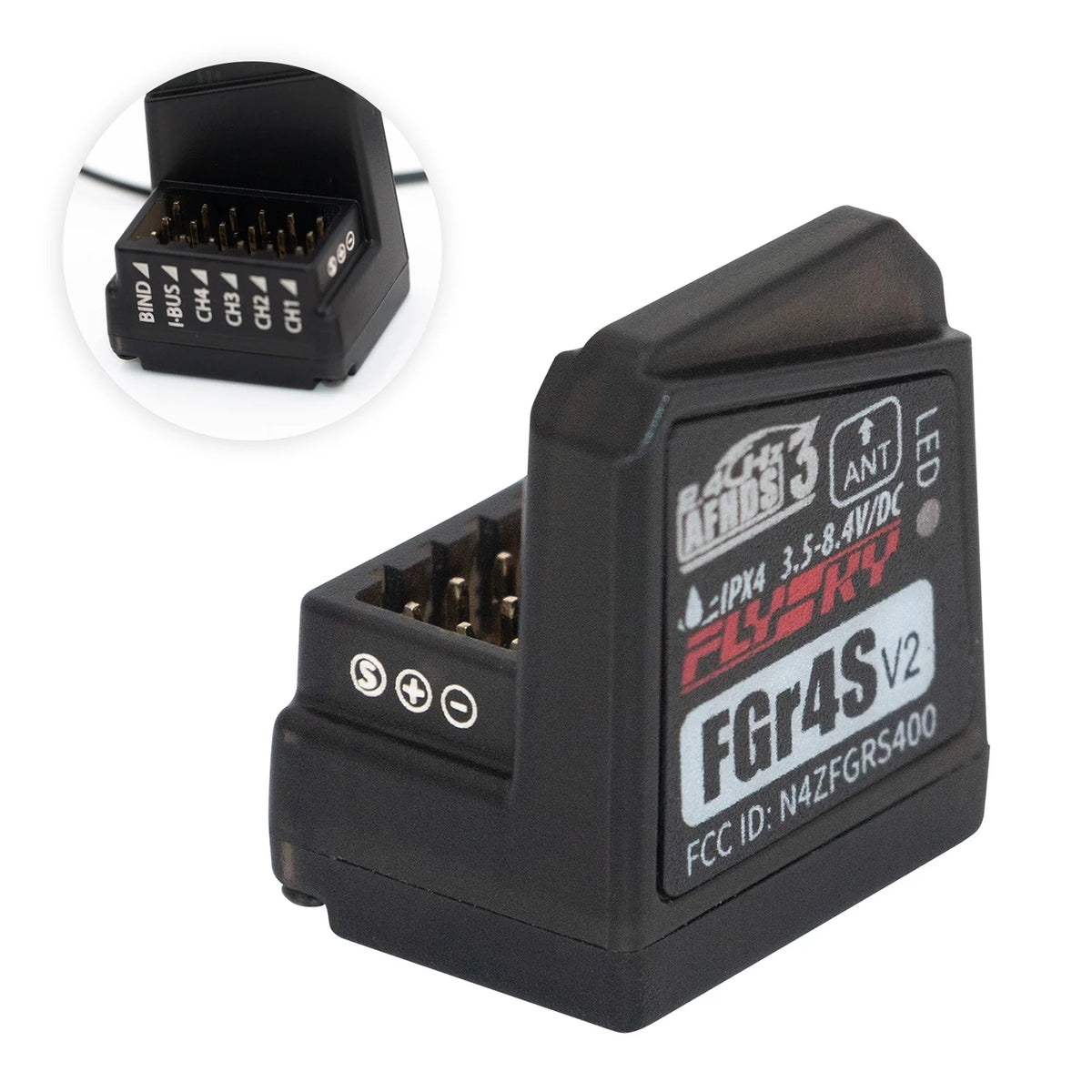 8ch Radio and Receiver with 3.5" Color IPS Screen T337