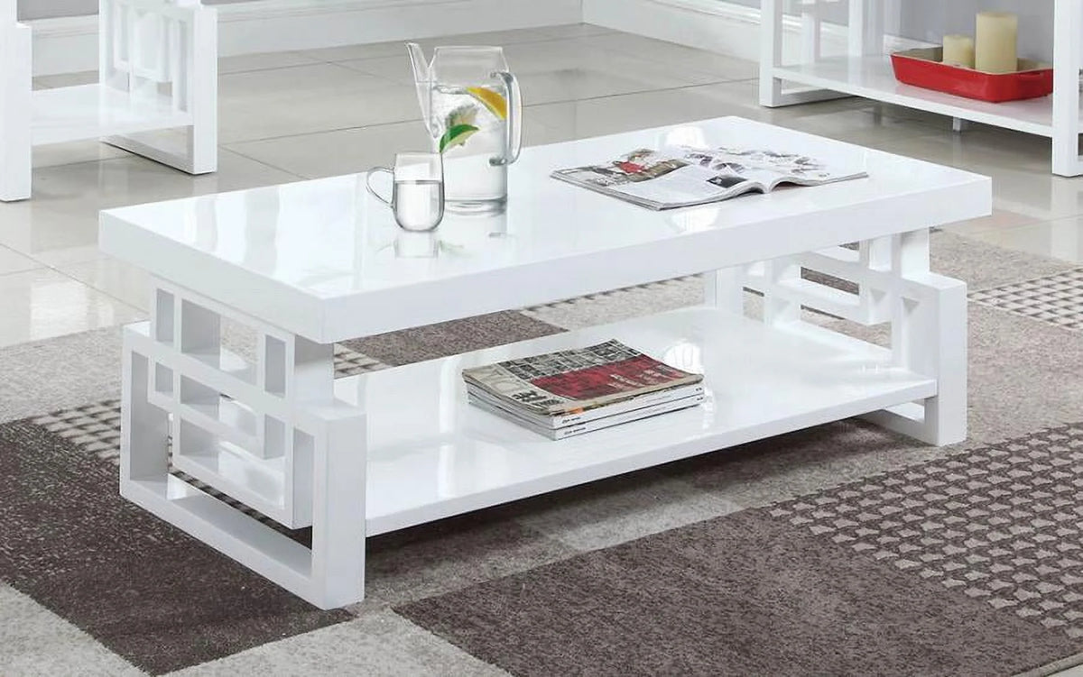 High Glossy White Coffee Table X8278