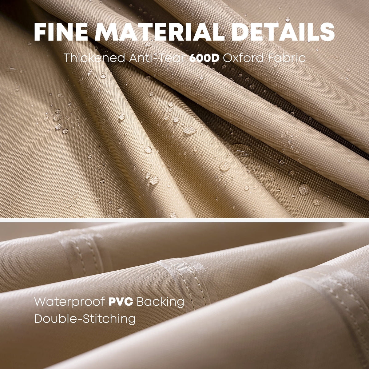 Waterproof 600D Heavy Duty Patio Furniture Cover W385