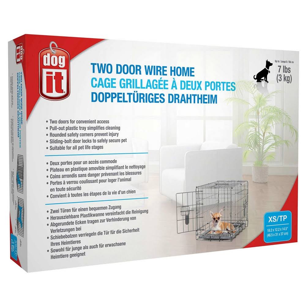X-Small 2 Door Dog Crate W168796