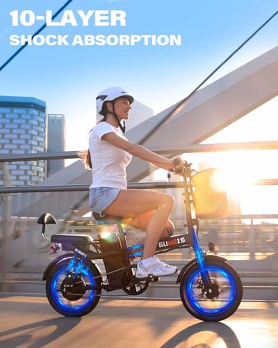 750W Folding Electric Bike with Removable Battery D401754